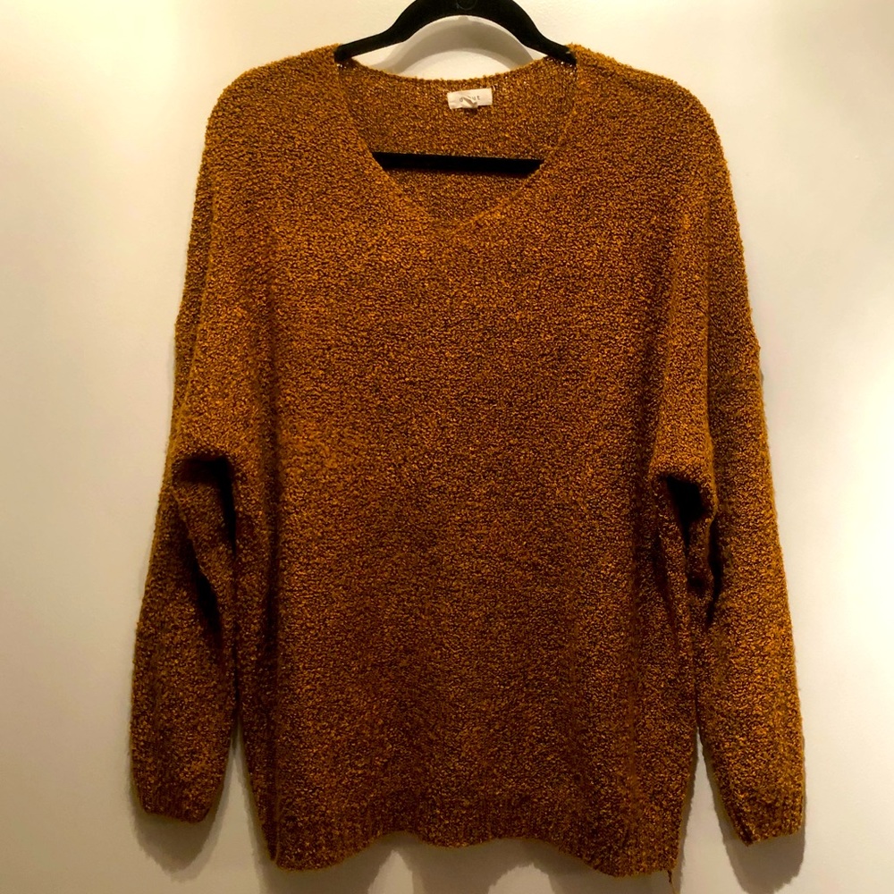Brown sweater